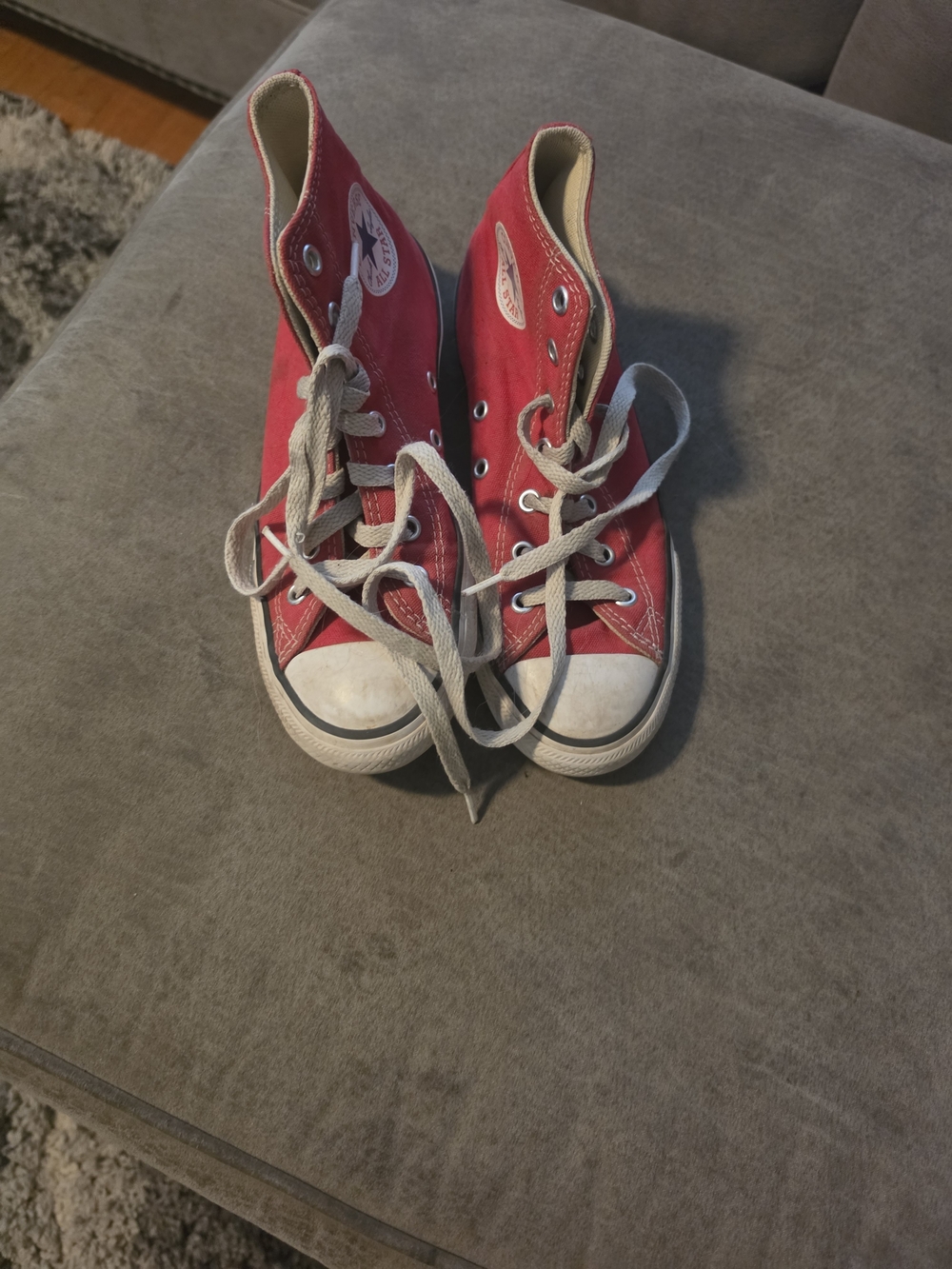 Classic Red High Top Sneaker